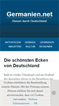 Mobile Screenshot of germanien.net
